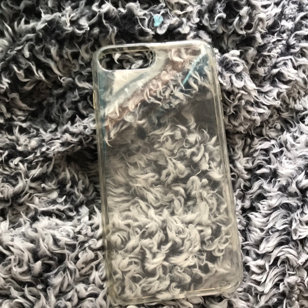 clear iphone 8+ case